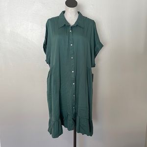 NWT Daily Thread Dark Leaf Dress. 3X